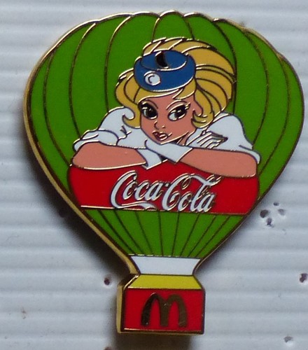 Rare grand pin natacha - rare, coca