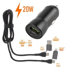 Chargeur Auto + Cable pour