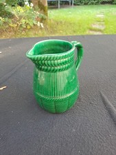 Pichet ancien Vallauris vert vernissé – Faïence française – Années 1950/60 –...