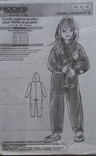 PATRON COMBI - PYJAMA  ENFANT