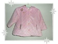 Manteau Blouson Rose Marron Pomme Framboise by Orchestra Taille 12 Mois 