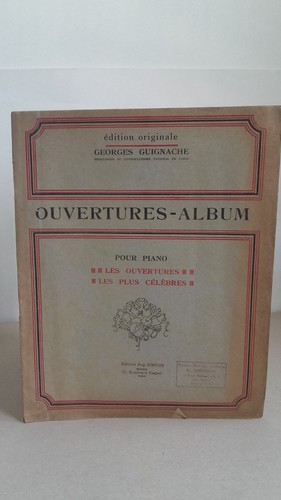 Georges guignache ouvertures - guignache,