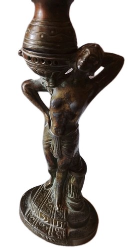 Bougeoir art déco bronze - , 20