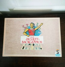 Vintage Jeu De Jacquet Et