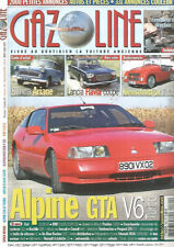 GAZOLINE N°162 ALPINE GTA V6 T. / SIMCA ARIANE / FLAVIA COUPE / KLEINSCHNITTGER