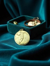 Médaille de football vintage