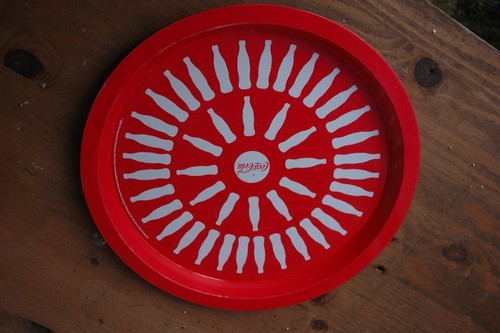 Plateau rond coca cola rouge - coca-cola,