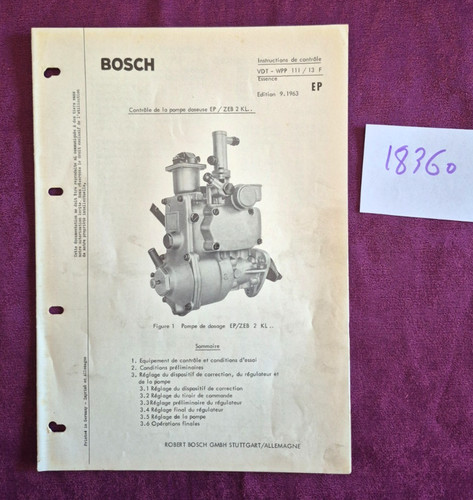 18360 bosch - n°18360, /
