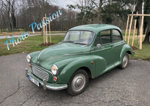 Photo morris minor 1000 verte - morris,