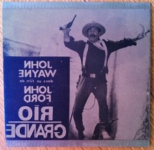 RIO GRANDE john wayne plaque