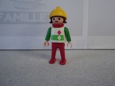 PLAYMOBIL vintage city sports d'hiver famille fille skieuse du set 3684 de 1992