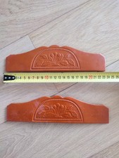 Coup de pied Cuir x 2 Ornement pour Sabot Galoche Socque