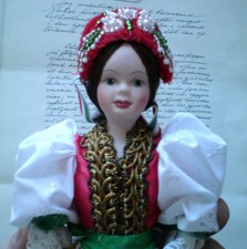 Poupée porcelaine Hungary