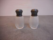 PAIRE DE SALIERES EN ARGENT