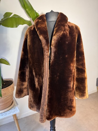 Manteau fourrure castor - fourrure, de