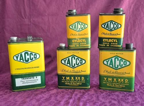 Yacco bidons huile - yacco, 2