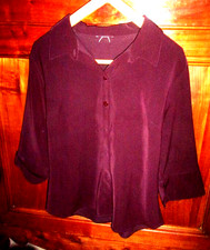 Chemisier violet "Paris