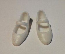Barbie Jazzie Chaussures à Brides Mary Jane Blanches 1980'