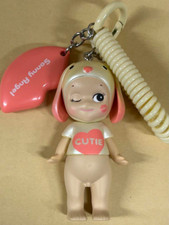 Porte-clés mini figurine Sonny Angel Kiss Kiss Series Secret Lop Ear Rabbit 2...