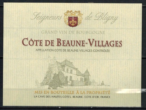 Etiquette vin de - de,