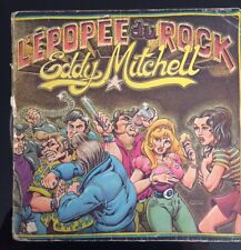 Eddy Mitchell 2 vinyles 33T "L'EPOPEE DU ROCK" Barclay 80 917/918 année 1974