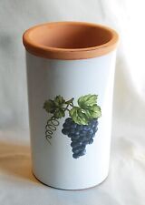 Rafraîchisseur, refroidisseur de bouteilles "Vallauris" en terre émaillée.