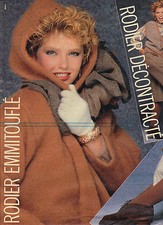 PUBLICITE  1977   RODIER  tricots pulls manteaux