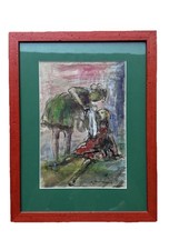 Tableau ancien signé , René