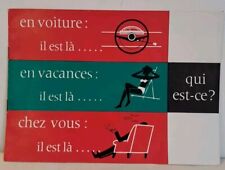 L.M.T. radio transistor poste Autoradio catalogue doc originale France  60