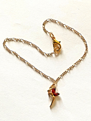 Chaine cheville plaqué - chaine, en
