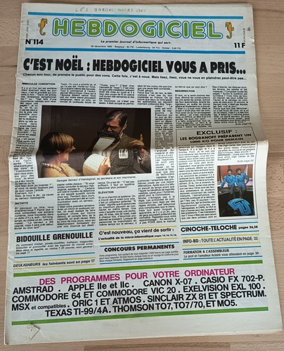 Magazine hebdogiciel 114 - hebdogiciel, [n°114