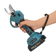 Sécateur ciseaux électrique sans fil de vigne jardin coupe ébrancheur 2 batterie
