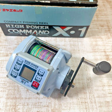 Moulinet de pêche électrique Miya Epoch COMMAND X1 Big Game Trolling avec...