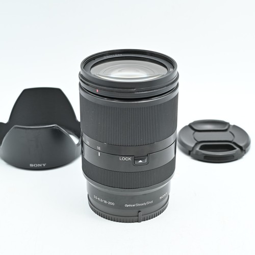 Objectif zoom sony 200mm - zoom, 18-200mm