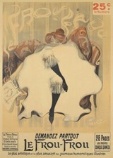 LE FROU FROU REVUE Rdxi-POSTER