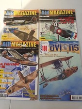 lot de  4  magazines   maquette  avion