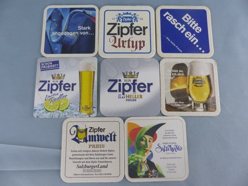 Lot sous bock - 8,