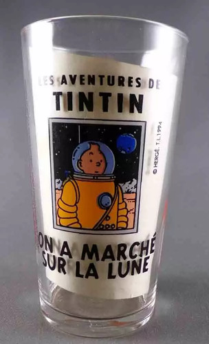 Tintin verre à - -,