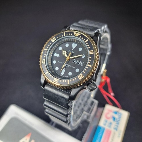 Montre plongée seiko alba - montre,