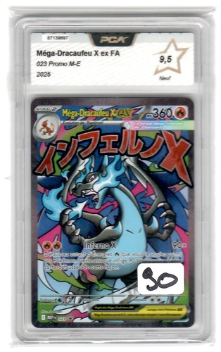 Carte pokémon méga - carte, méga-dracaufeu