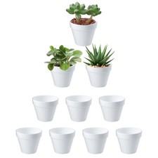 Lot de 10 mini pots de fleurs