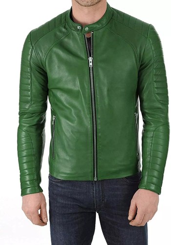 Veste cuir pur - cuir,