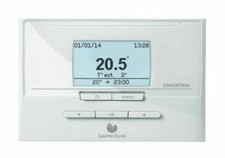 Saunier Duval Exacontrol E7 C Thermostat Programmable - Blanc