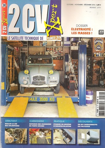 2cv xpert citroen masse - xpert, la