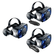 Lunettes 3D VR, Jeux Mobiles Confortables Réglables Immersifs Plein Écran 120