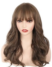 Perruque Synthétique Brun