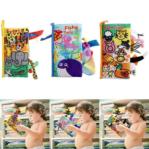 Ensemble livres tissu - de,
