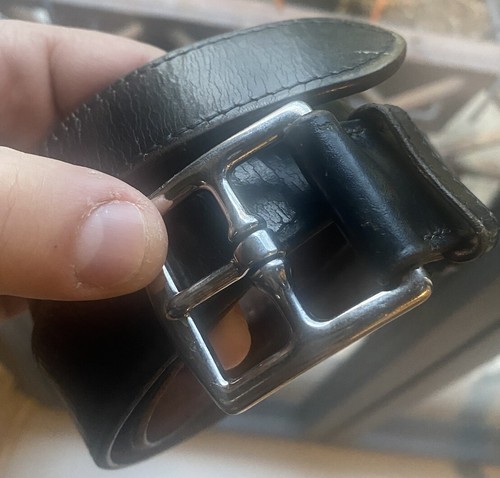 Authentique ceinture cuir - ceinture,