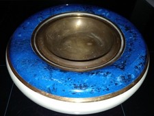 Tommaso BARBI cendrier / Vide Poche Étiquette + tampon Dessous