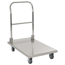 Chariot plateforme acier - à,